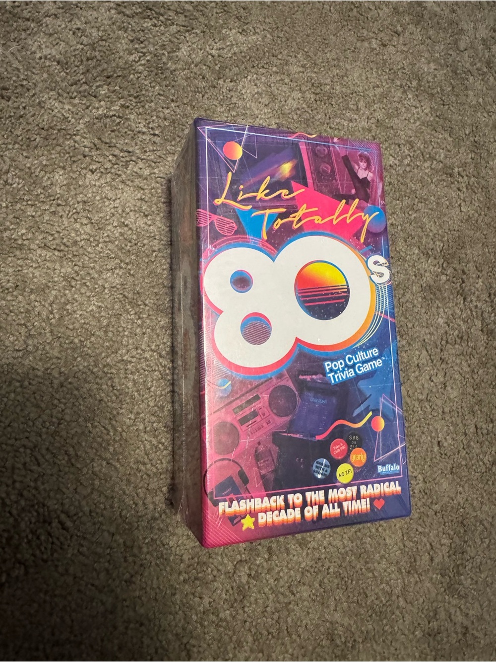 Like Totally 80s Pop Culture Trivia Game - Pink & Purple